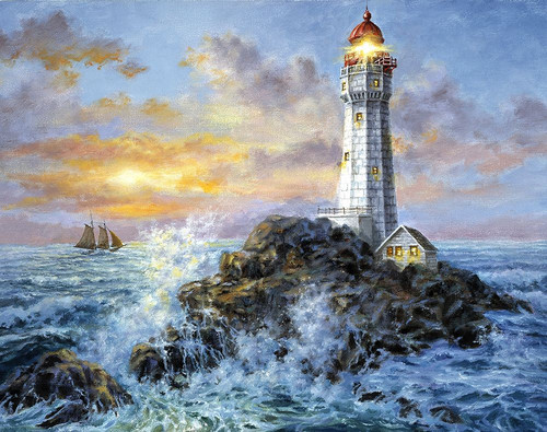Guardian In DangerΓÇÖs Realm Poster Print - Nicky Boehme (12 x 9)