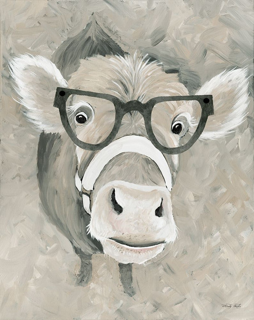 Hello There Cow Poster Print - Cindy Jacobs (24 x 30)
