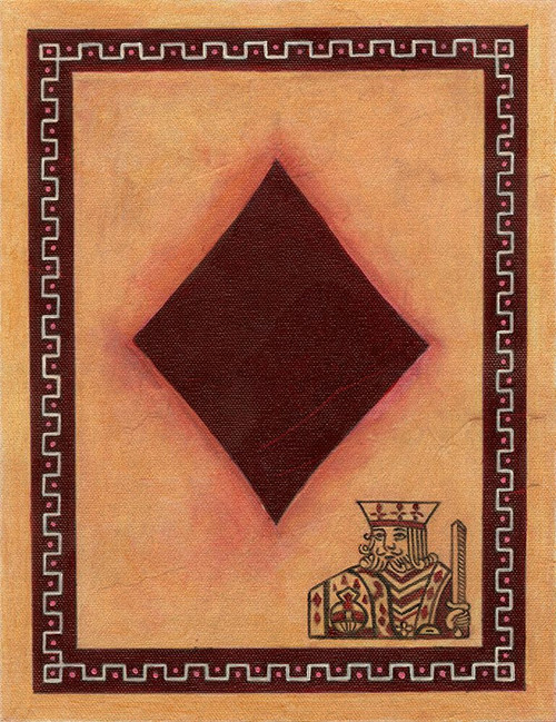 King Of Diamonds Poster Print - John Zaccheo (12 x 16)