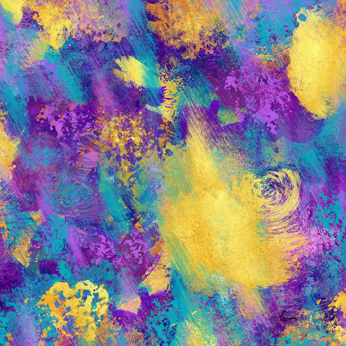 Printemps a Paris - Springtime in Paris Poster Print - Tina Lavoie (24 x 24)