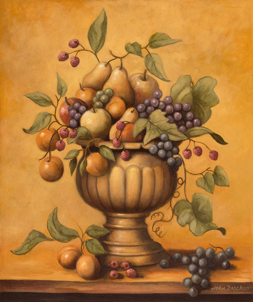 Fruit Bowl Poster Print - John Zaccheo (10 x 12)