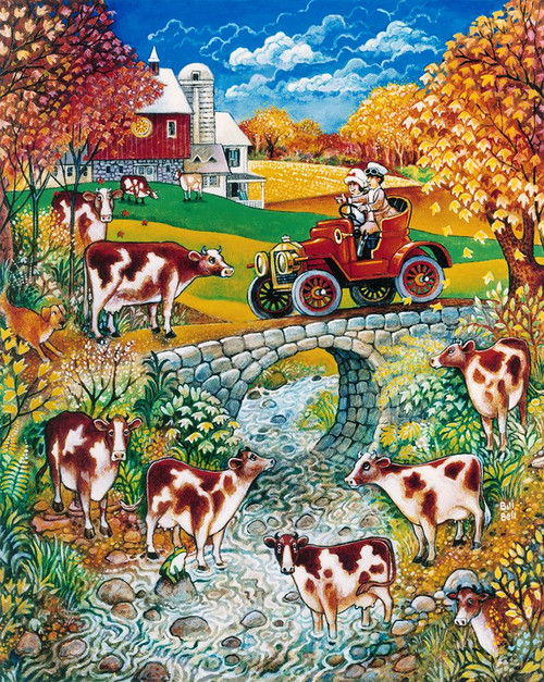 How Now Brown Cow Poster Print - Bill Bell (24 x 30)