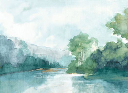 Fall Nature Blue Version Poster Print - Eva Watts (24 x 17)