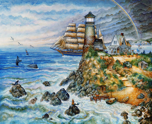 Morning Light Poster Print - Bill Bell (12 x 10)