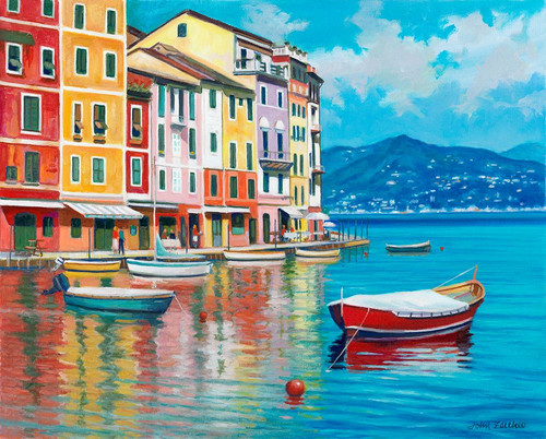 Portofino Poster Print - John Zaccheo (30 x 24)