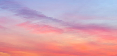 Colourful skies at sunset Poster Print - Assaf Frank (24 x 11)