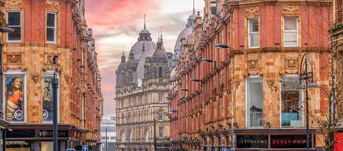 Leeds dome architecture Poster Print - Assaf Frank (36 x 16)