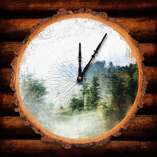 Mountain Time Poster Print - Tina Lavoie (24 x 24)