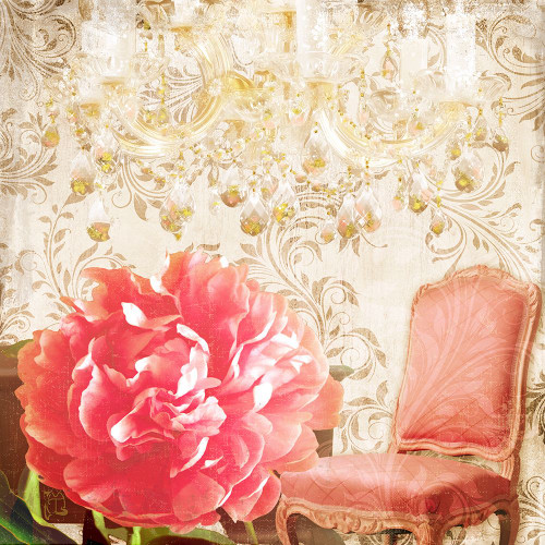 Hotel Regina Paris Reception Desk Poster Print - Tina Lavoie (24 x 24)