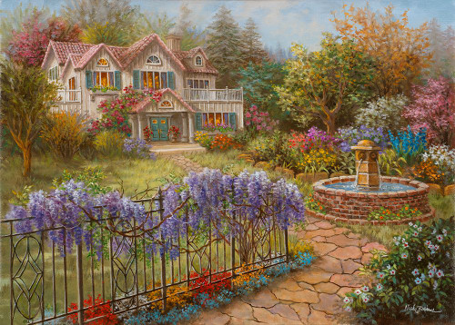 Springtime Hideaway Poster Print - Nicky Boehme (34 x 24)