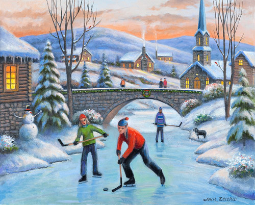 Going for the Goal Poster Print - John Zaccheo (24 x 18)