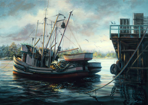 Sparkling Fish Nets Poster Print - Nicky Boehme (24 x 17)