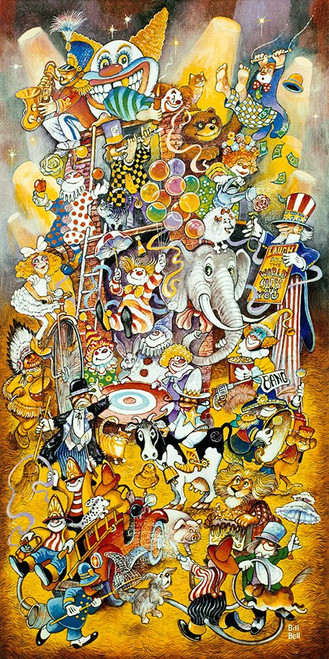 Circus 2 Poster Print - Bill Bell (12 x 24)