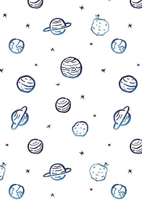 Planets Poster Print - Robert Farkas (12 x 17)