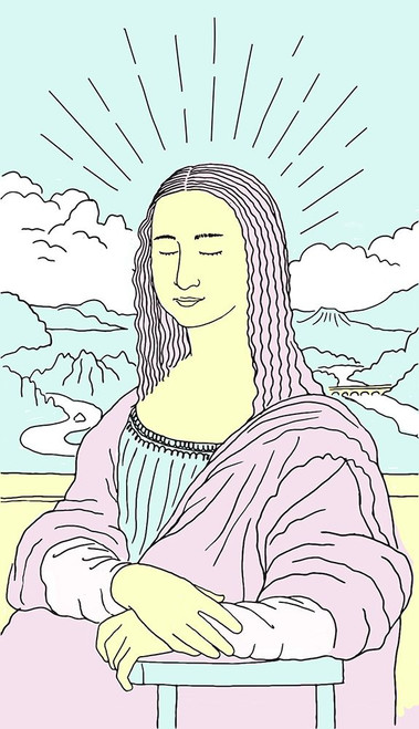 Monalisa Poster Print - Robert Farkas (21 x 36)