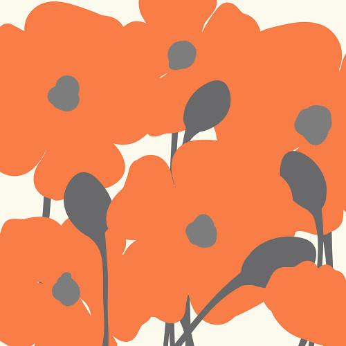 Poppies In The Sun II Poster Print - Tina Lavoie (24 x 24)