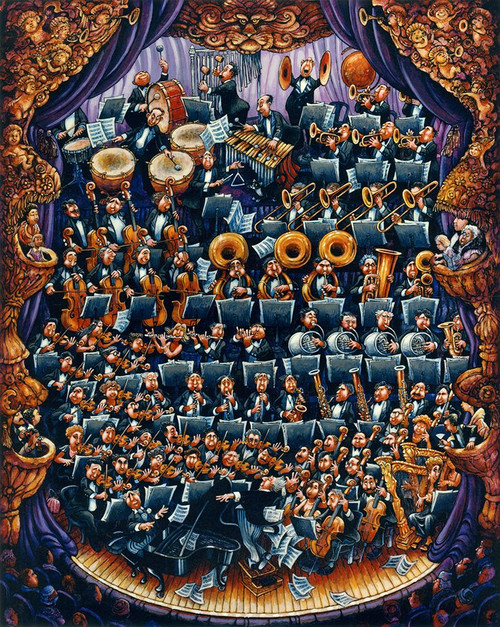 Concerto Poster Print - Bill Bell (12 x 15)