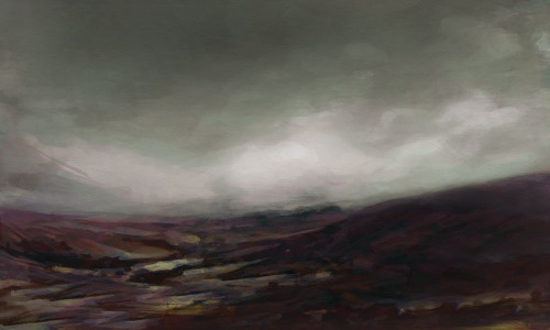 The Darkened Valley Poster Print - Noah Bay (24 x 14)