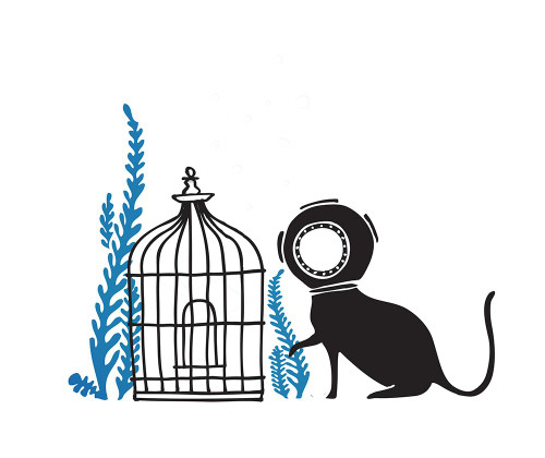 We Can Be Friends Poster Print - Robert Farkas (28 x 24)