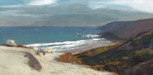Above The Bay Poster Print - Noah Bay (36 x 17)