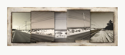 The Old Coast Road Poster Print - Noah Bay (36 x 16)