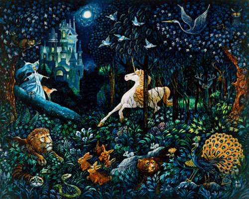 The Unicorn Poster Print - Bill Bell (24 x 19)