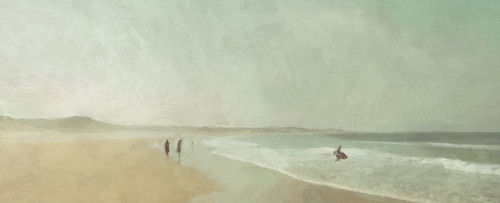 Towards The Headland Poster Print - Noah Bay (36 x 14)