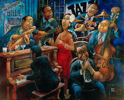 Lady in Red Poster Print - Bill Bell (30 x 24)