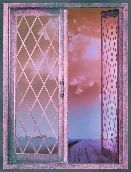 Lavender Cottage Poster Print - Tina Lavoie (24 x 31)