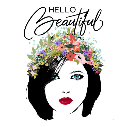 Hello Beautiful Poster Print - Tina Lavoie (12 x 12)