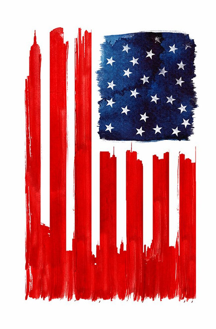 Stars And Buildings Poster Print - Robert Farkas (12 x 18)