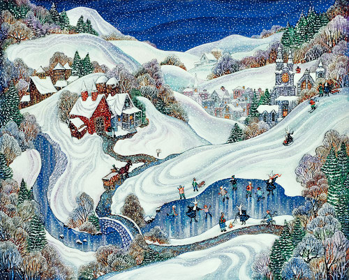 Snow Country Poster Print - Bill Bell (30 x 24)