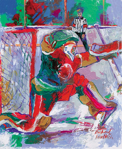 Goalie Poster Print - Richard Wallich (24 x 28)