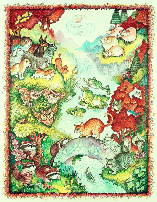 Raccoons and Rats Poster Print - Bill Bell (24 x 31)