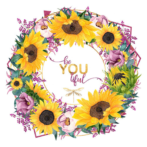 beYOUtiful Poster Print - Tina Lavoie (24 x 24)