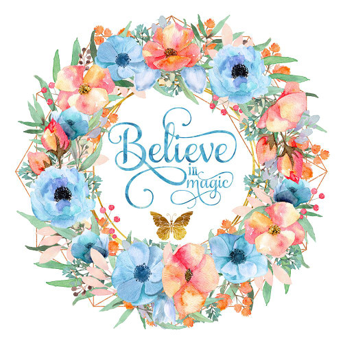 Believe in Magic Poster Print - Tina Lavoie (24 x 24)