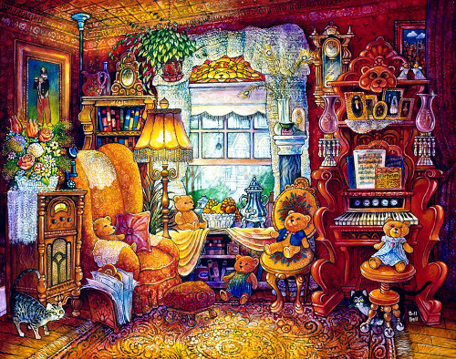 Teddy Bears Poster Print - Bill Bell (24 x 18)