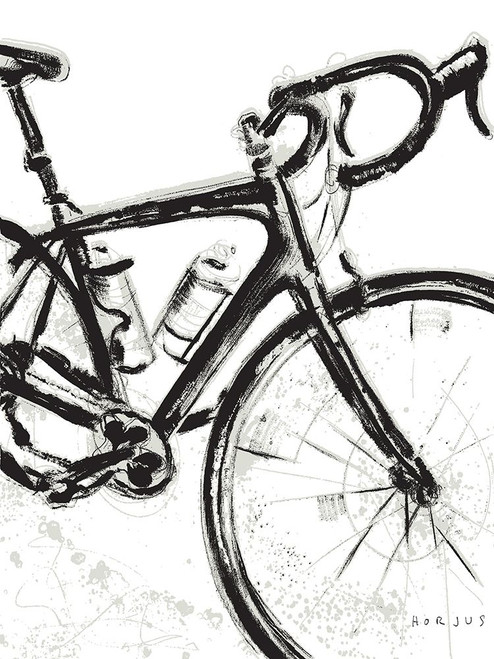 Road Bike Poster Print - Peter Horjus (24 x 31)