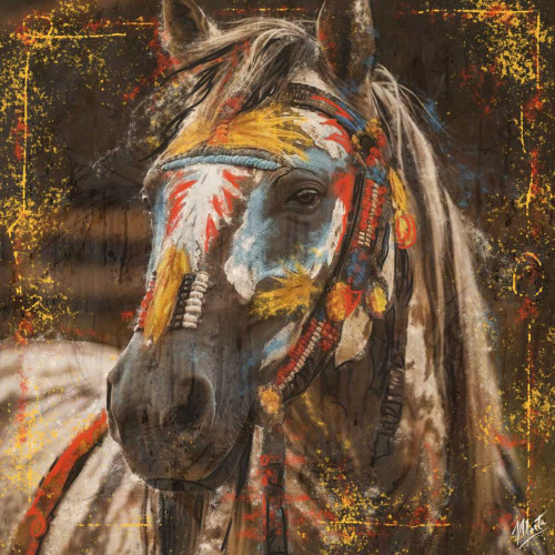 War Horse II Poster Print - Marta Wiley (24 x 24)