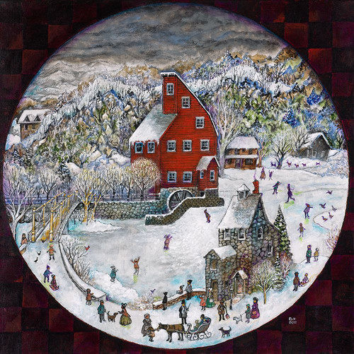 The Mill Poster Print - Bill Bell (12 x 12)