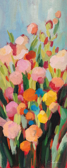 Vivid Flowerbed I Poster Print - Silvia Vassileva (14 x 36)