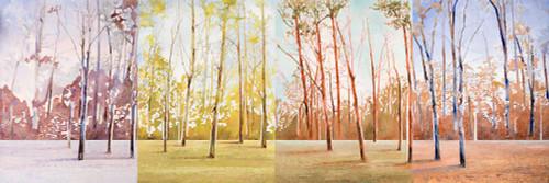 To Everything There is a Season Poster Print - Danna Harvey (36 x 12)