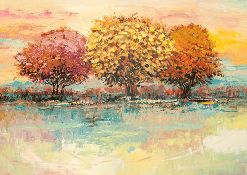 Mattino nella radura (detail) Poster Print - Luigi Florio (34 x 24)