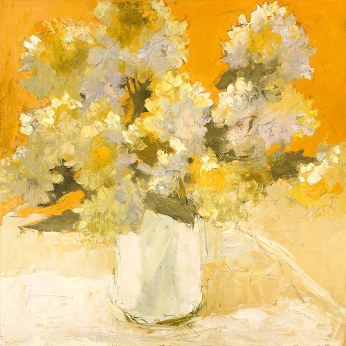 White Hydrangea Bouquet Poster Print - Dale Payson (12 x 12)