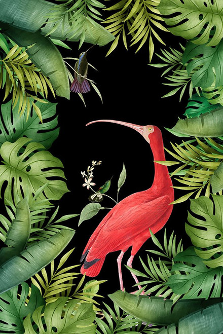 Jungle With Heron Poster Print - Andrea Haase (24 x 36)