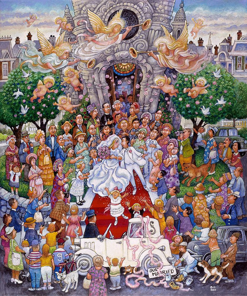 The Wedding 2 Poster Print - Bill Bell (12 x 14)