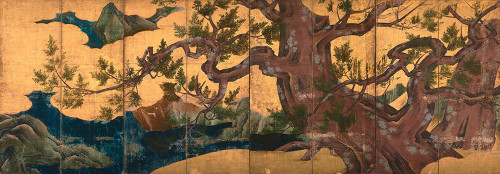 Tree in the Clouds Poster Print - Kano Eitoku # VARPDX4JP5877