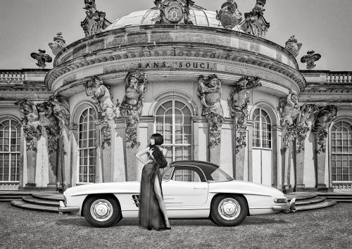 Sans Souci (BAndW) Poster Print - Julian Lauren (24 x 17)