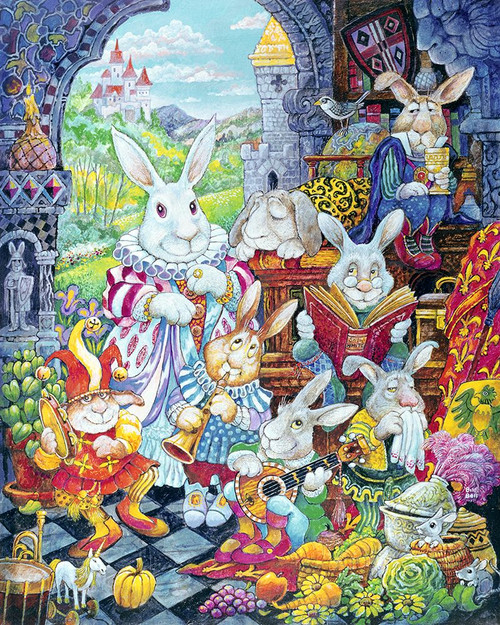 Snow White And Friends Poster Print - Bill Bell (12 x 15)