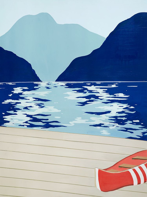 Afternoon Canoe Poster Print - David Dimond (24 x 32)